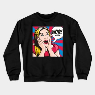 Wow! Crewneck Sweatshirt